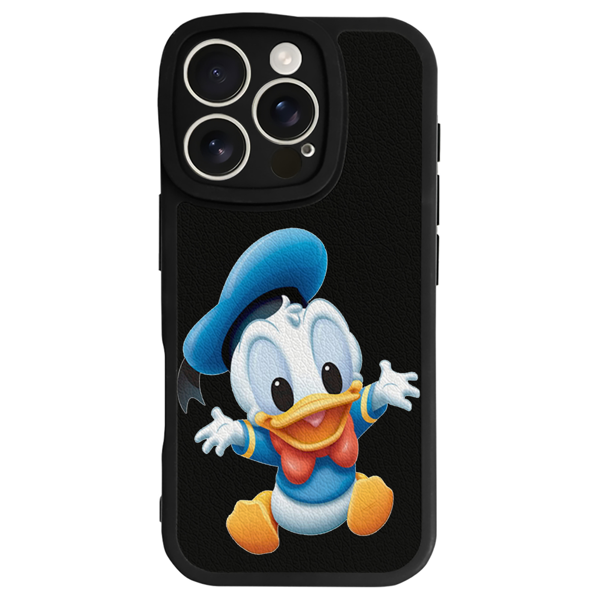 （画像用） ミッキーマウス Mickey Mouse 【iPhone 16シリーズ対応】シリコンスマホケース（レザー調） 材質：シリコン